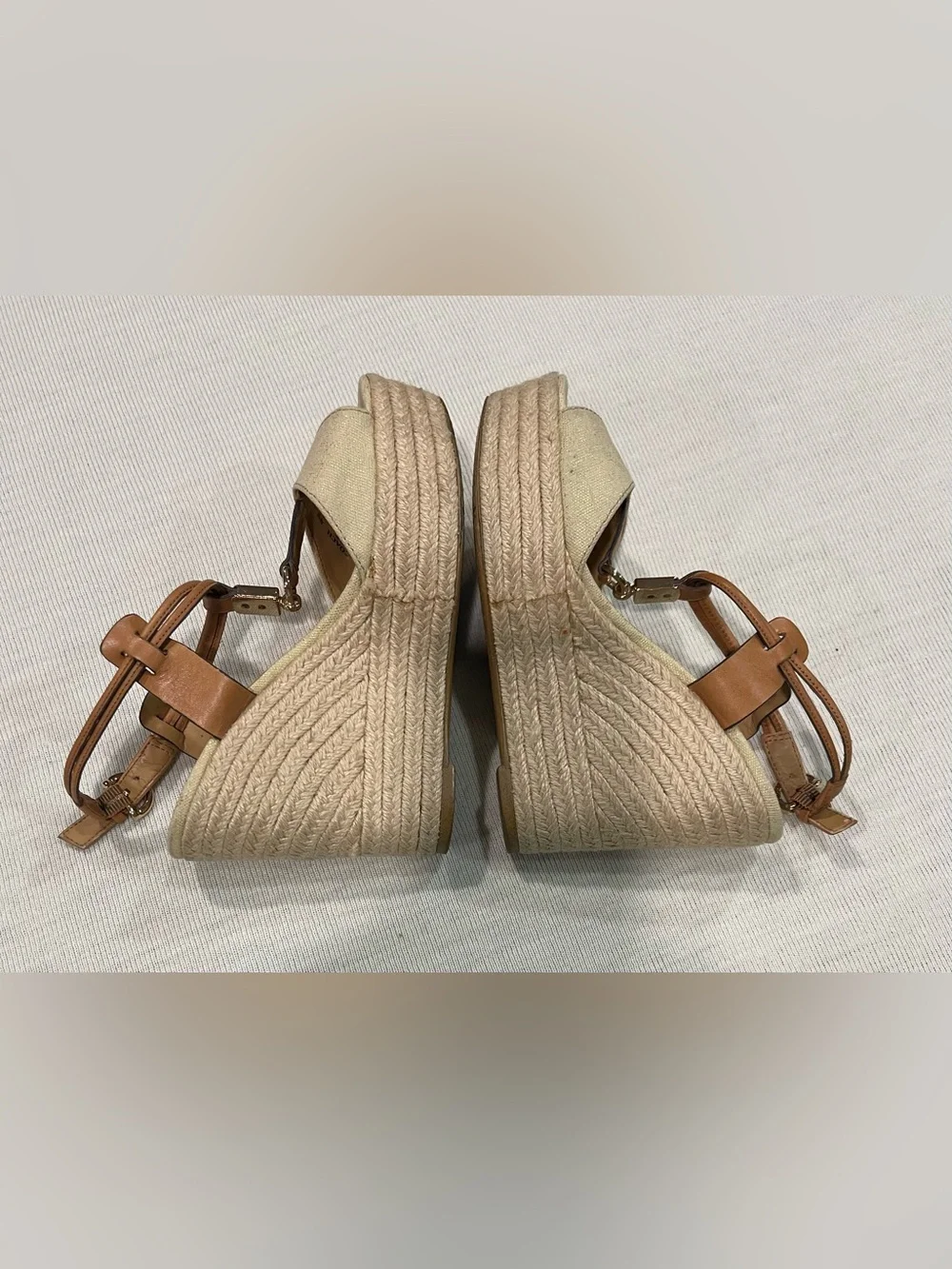 Coach Linden Wedge Sandal Women Size 5B